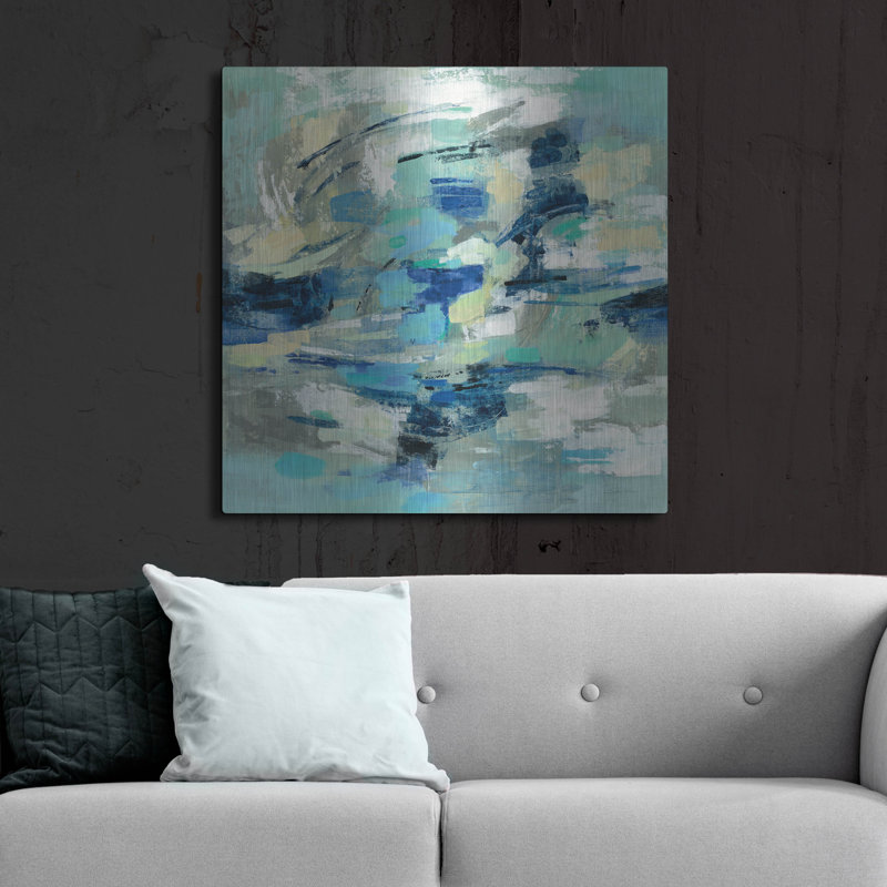 " Unexpected Wave " by Silvia Vassileva, 36" H x 36" W