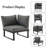 Aluminum Patio Conversation Set