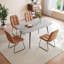 5-Piece Dining Table and Chairs ,Dining Room Set with 4 Modern Chairs-64484353-64484358