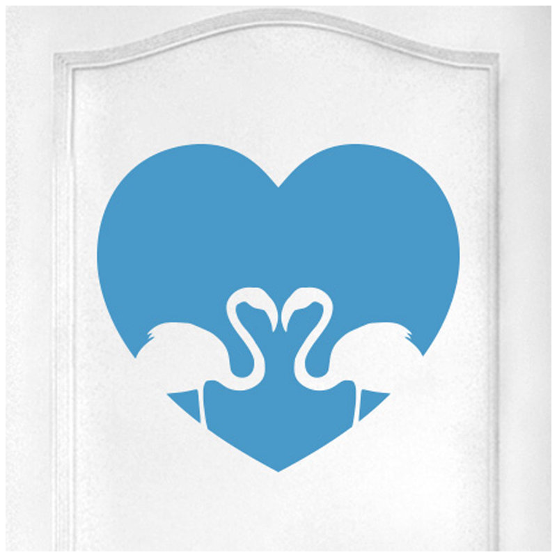 Animals Wall Decal, Blue