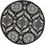 Tapis floral en laine crocheté à la main Holmsten-1507844998