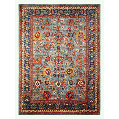 Hand Knotted Wool Oriental Indoor Rug
