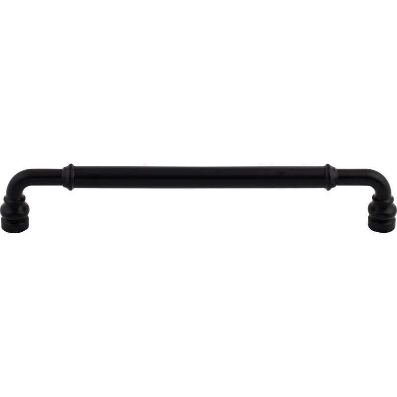 Brixton Bar Pull, Flat Black, 7 9/16" Center to Center
