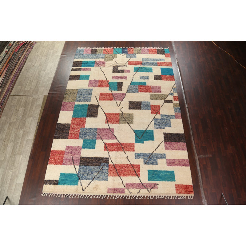 Tapis marocain oriental noué à la main 10 x 15