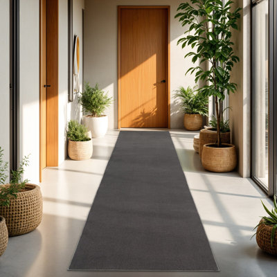 Tapis doux, doux, à poils courts, antidérapant, de couleur unie, lavable