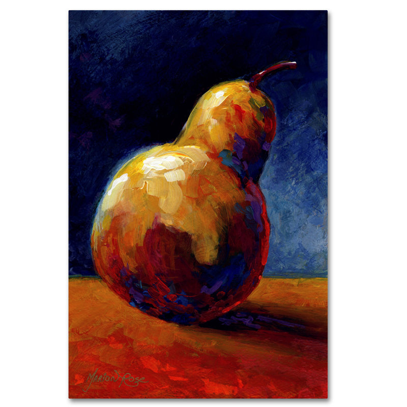 Kucera «Pear III», reproduction sur toile tendue, H 32 po x l 22 po