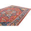 High-Quality Hand-Knotted Red And Navy Area Rug