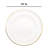 Mattingly Glass Solid Colour Charger-90491309