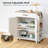 Aquisha 33.8" Rolling Kitchen Island with Power Outlet-823949236