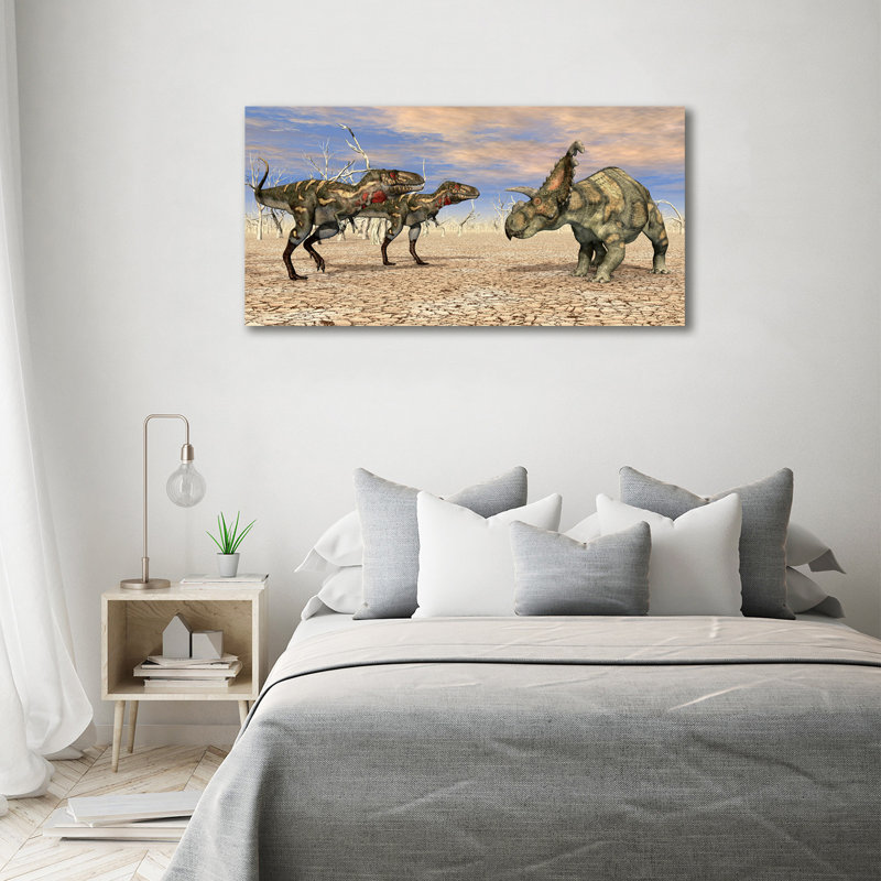 Dinosaurs - No Frame Print on Canvas