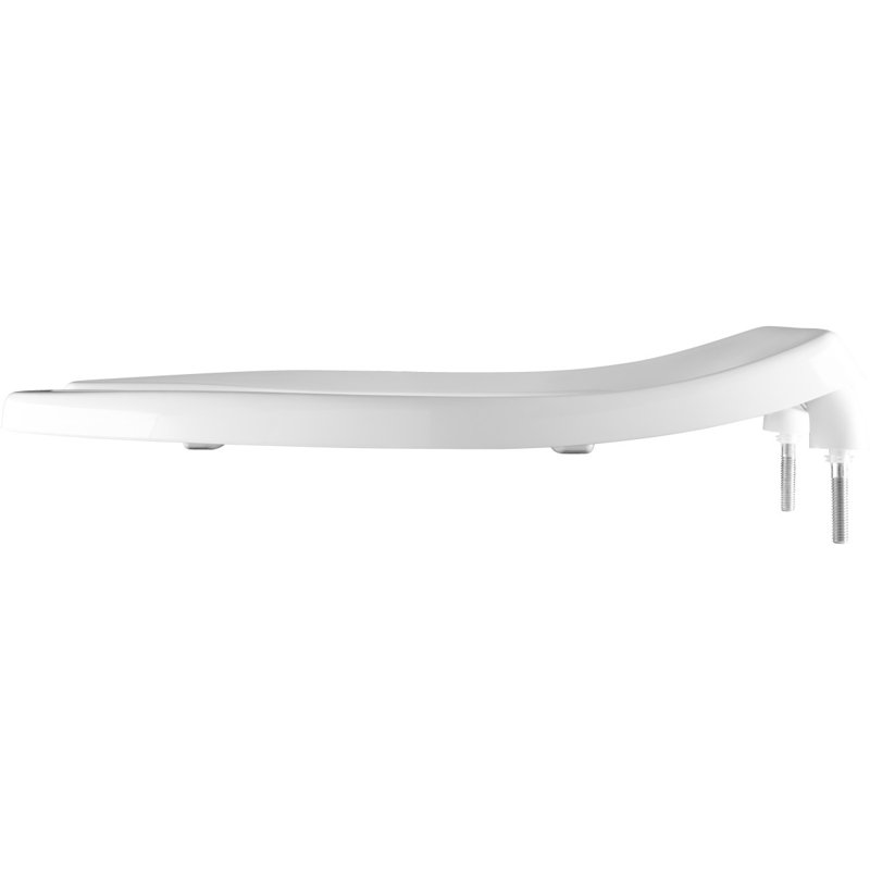 Siège de toilette allongé en plastique, Standard