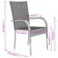 Adamas 4 - Person Wicker Patio Dining Set with Rectangular Table-816485096-836509983