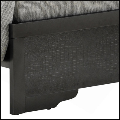 Sophisticated Bed With Stylish Headboard For Relaxing Sleep