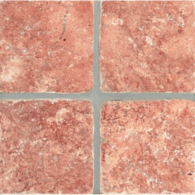 4x4 TUMBLED, Red