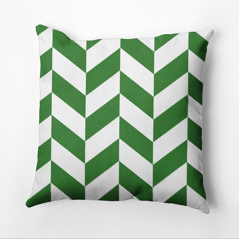 Housse et insert de coussin carré Subline, H 26 po x l 26 po, Vert