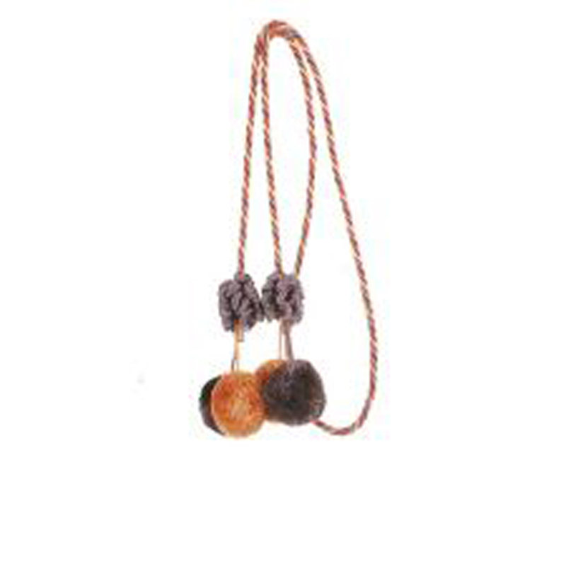 100% Polyester Curtain Tieback, Plum