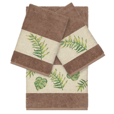 Zoe 3 Piece Turkish Cotton Towel Set