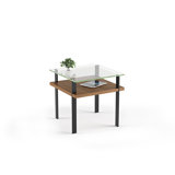 Terrace Glass End Table