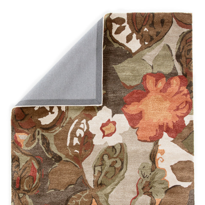 Voshell Floral Indoor Rug, Runner 2'6" x 12'