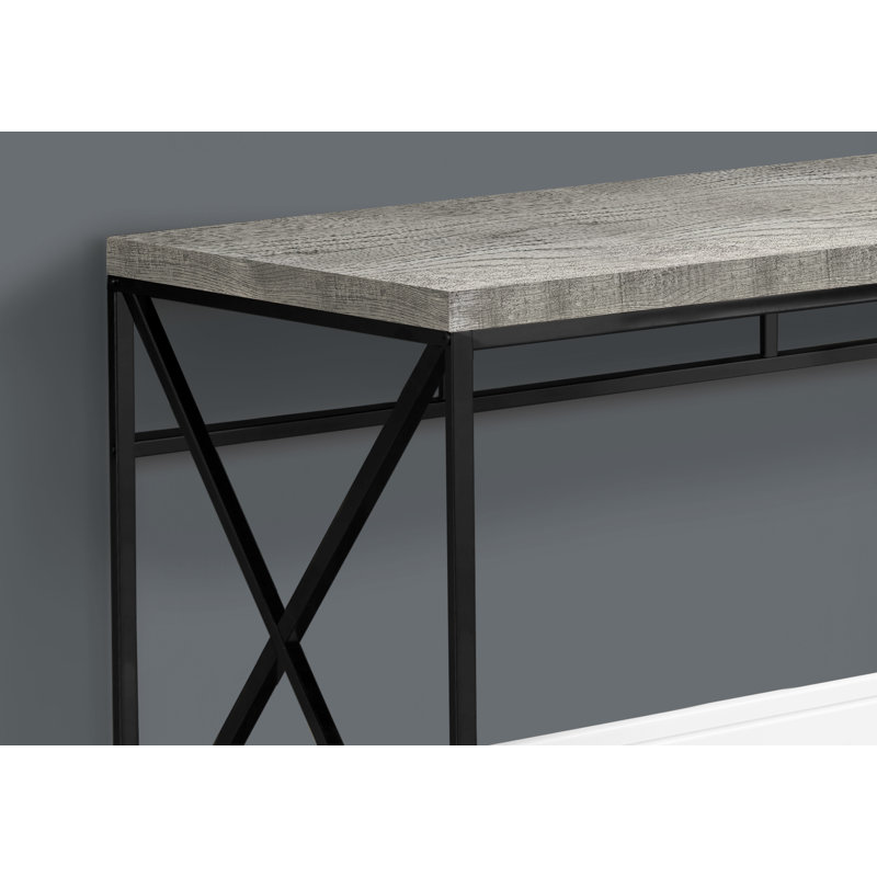 Bureau Jaylein, Gris / noir