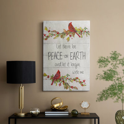 Cardinals de Peace On Earth - Cavas enveloppés de galerie