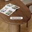 Un bureau brun en bois massif-987648622