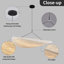 Lustre moderne en soie Wabi-sabi -307619184