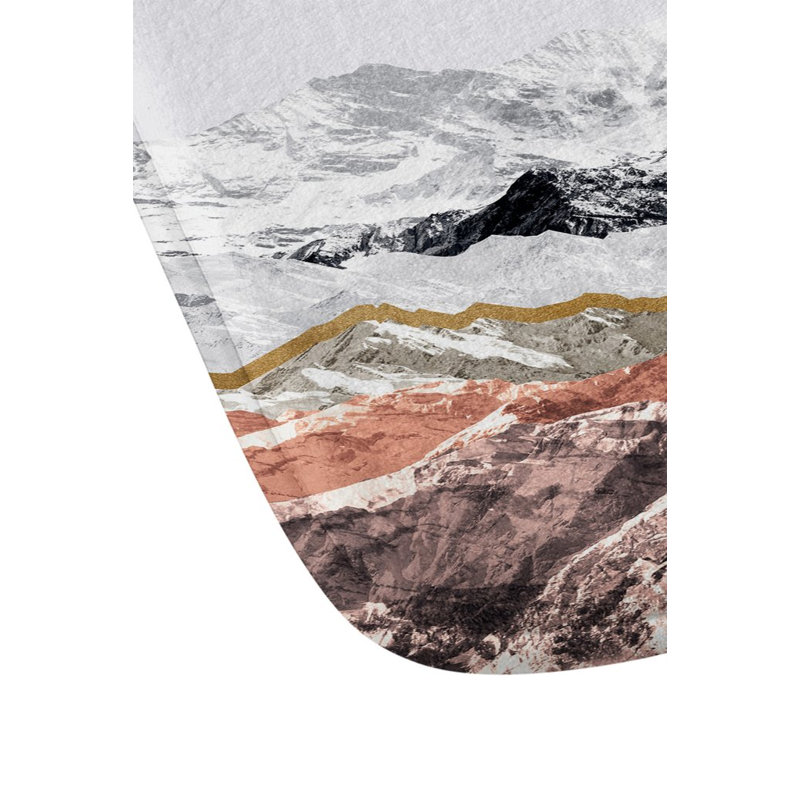 Tapis de salle de bain montagnes i