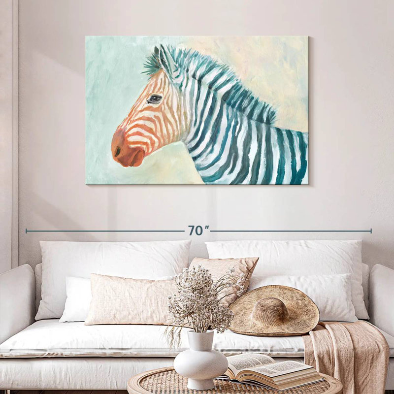 Zebra's Secret, 30" H x 45" W