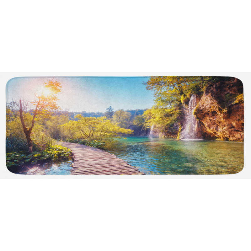 Tapis de cuisine nature