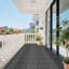 Carreaux de terrasse en plastique emboîtables-124467562