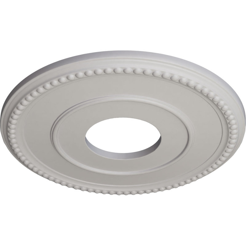 Médaillon de plafond en spirale Endurathane, Blanc ultra pur
