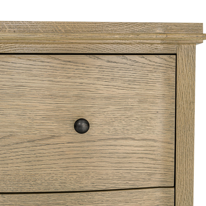Sadie 1 - Drawer Solid Wood Nightstand