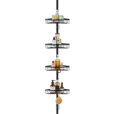 Adhesive Stainless Steel Shower Caddy