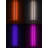Devair Matte Black Dimmable LED Column Floor Lamp