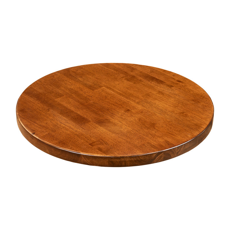 Plateau de table rond Rosy, Brun, H 1,5 po x L 36 po x l 36 po