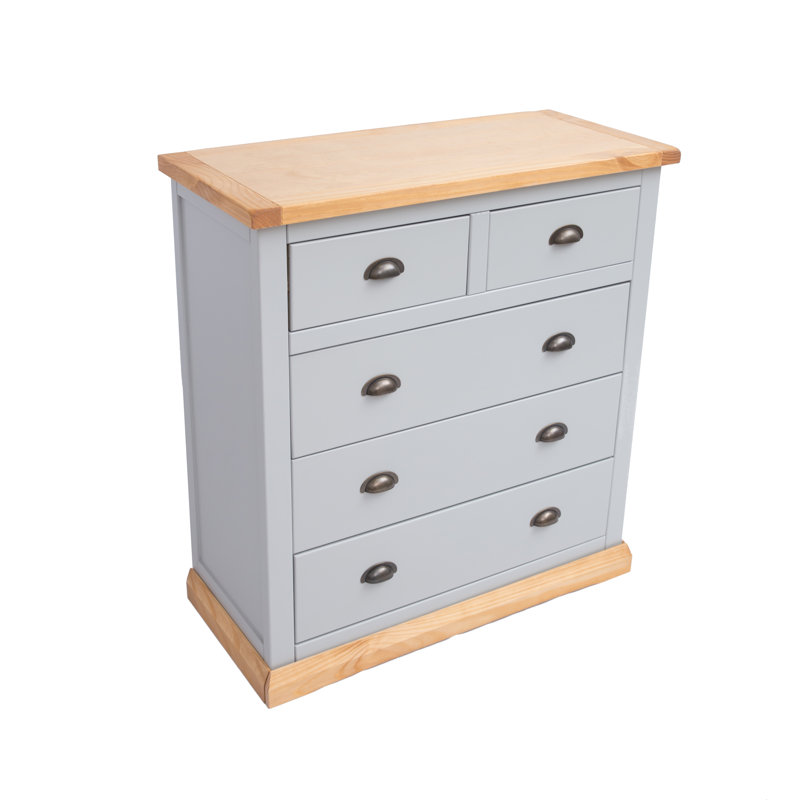 Singh 90 cm W Chest of 5 Drawers
