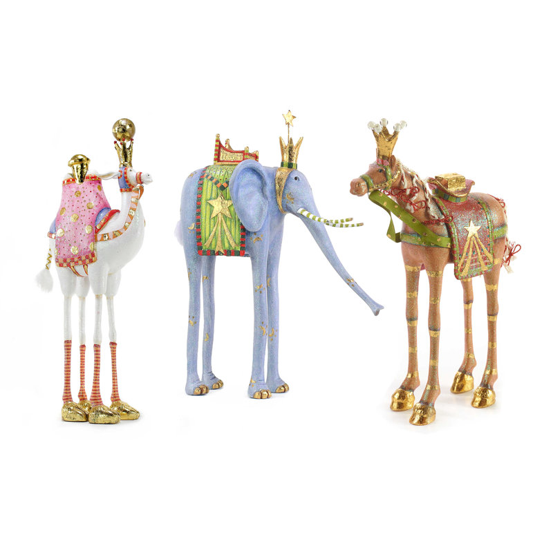 Ensemble de 3 figurines de bible Patience Brewster