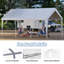 10 Ft X 20 Ft Carports Heavy Duty-107654058