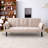 70-inch multi-functional cotton and linen sofa bed: foldable + cup holder + side storage, instantly switch between living room and bedroom-1726521974