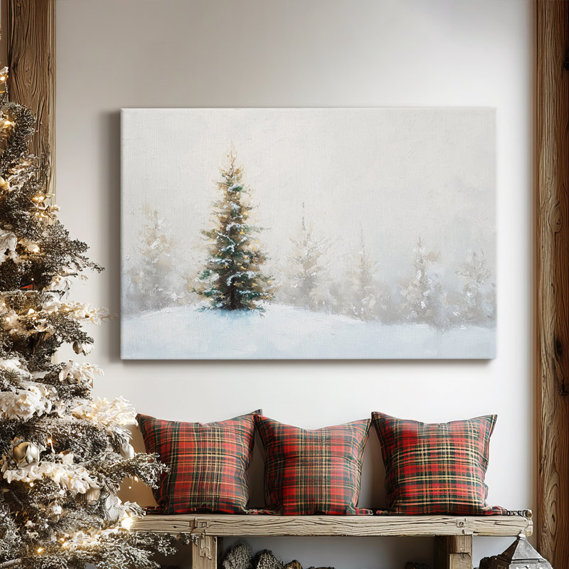 Toile tendue Frostlit, H 60 po x l 40 po