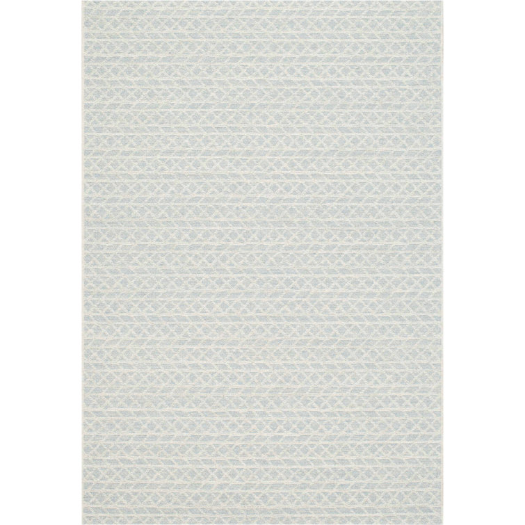 Terefinko Geometric Wool Hand Woven Area Rug