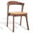 Carper 18.5'' H Leather Upholstered Oak Armchair-70605909