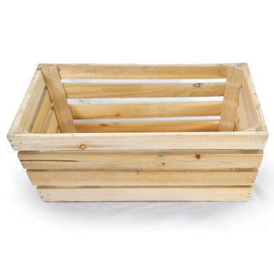 Panier en bois massif