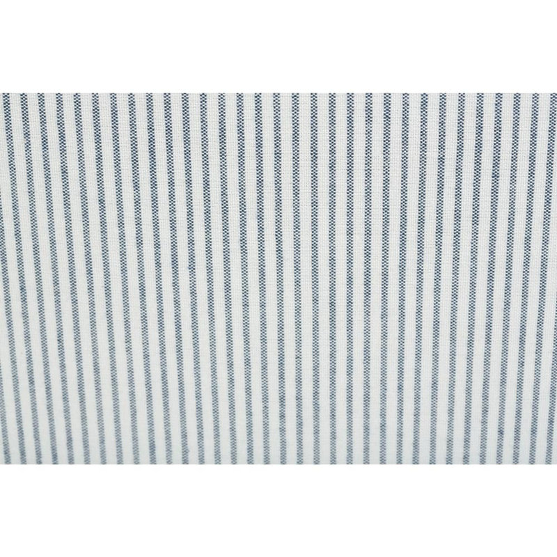 Hannah Arm Chair, Navy Stripe Twill (SA109-56), Latte