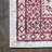 Boho Cottage Medallion Red/Ivory Rug-1805728337