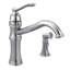 Robinet de cuisine à poignée simple Belfural Duralock avec Duralock ™ et conduites d'alimentation-15400351-15400355