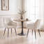 Chenille Fabric Dining Chair-1905099785