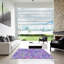 Tapis bleu/rose à motifs-341756362
