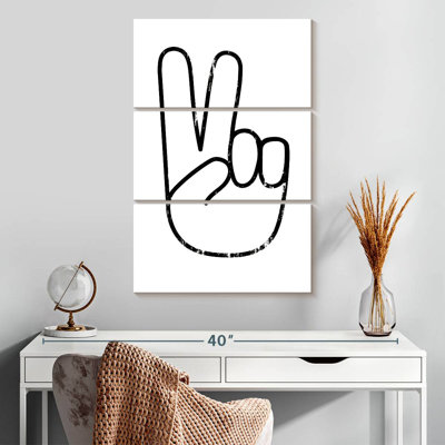 Khadijeh Peace Sign
